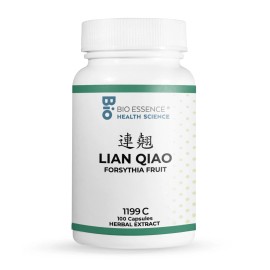 Bio Essence Health Science 1199C Lian Qiao, Forsythia Fruit (Raw), 100 Capsules/bottl