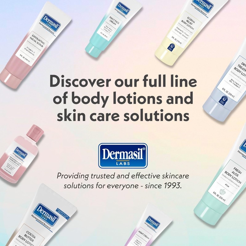 Dermasil 3pk DERMASIL DRY SKIN TREATMENT HAND BODY LOTION SKIN