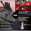 TLA NOX Herren-Motorrad-/Herren-Schutzkleidung, kurz geschnitten, 2XS-5XL, Motorrad-Handschuhe, Touchscreen, mittellang, atmungsaktiv
