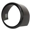 Front Grille Emblem Logo Ring Glossy Black Exterior Badge Decoration