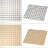 NET-25k-10 1.0 inch (25 mm) Square Mosaic Tile [Regular Color]