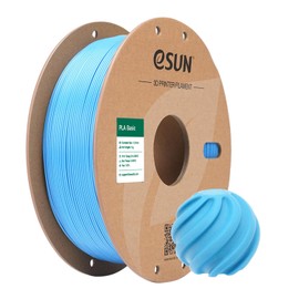 eSUN PLA Basic Filament 1.75mm, 1KG Spool (2.2 LBS) High Speed Printing 3D Printer PLA Filament,Designed for Fast Printing, Light Blue