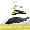 SPD Pedal Cleats Set for Cycling Shoes，Compatible with Shimano SPD-SL