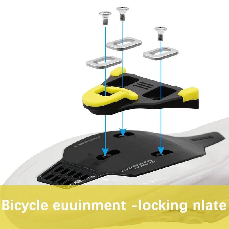 SPD Pedal Cleats Set for Cycling Shoes，Compatible with Shimano SPD-SL