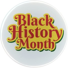 Black History Month Pinback Button - small, 1.25" - pack of 12 pins