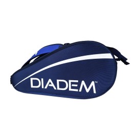 Diadem Tour V3 12PK Tennis Racquet BAG Large- L 30” x W 18” x H 14” - Blue