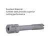Annular Cutter, 1.97inch Depth Multi-Aperture Efficient Precise Cutting 40CR Carbide