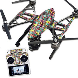 MightySkins Skin Compatible with Yuneec Q500 & Q500+ Quadcopter Drone wrap Cover Sticker Skins Color Bridge