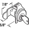 Prime-Line MP4318 Mail Box Lock, 5 Pin, Counter Clockwise, Cutler,