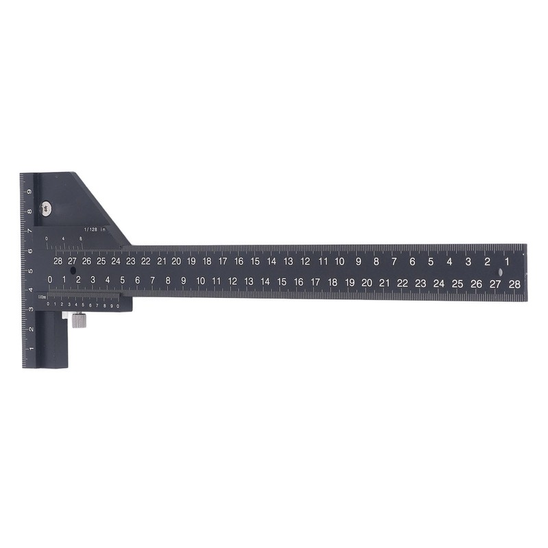 0 to 280mm T Shaped Ruler Aluminum Alloy Accurate Scale