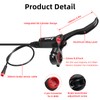 Z00M HB875E Ebike Hydraulic Disc Brake Set, Electric Power-Off Hydraulic
