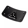 Unbranded Curved Laydown License Plate Mount Bracket w/ Frame For