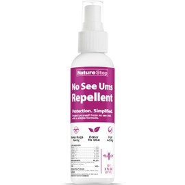 No-See-Ums Repellent Spray – Personal Protection for Beaches, Camping & Outdoor Use, 3 oz