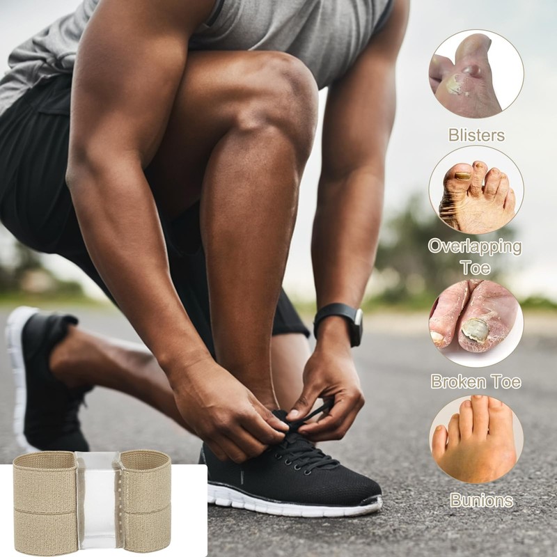 Pack of 4 Toe Separators Hallux Valgus Hallux Valgus Correction