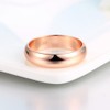 DCFSHEE 4.5MM Glossy Rings for Women Men Thin Flat Wedding