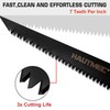 HAUTMEC 5" Folding Drywall Saw/Jab Saw/Keyhole Saw with Carbon Steel