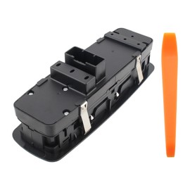 AUTOKAY Master Power Window Switch for Chrysler 300 200 for Dodge Ram 1500 2500 3500 4500 5500 Front Left LH Driver Side Master Power Door Lock Window Switch with 2 Auto Buttons