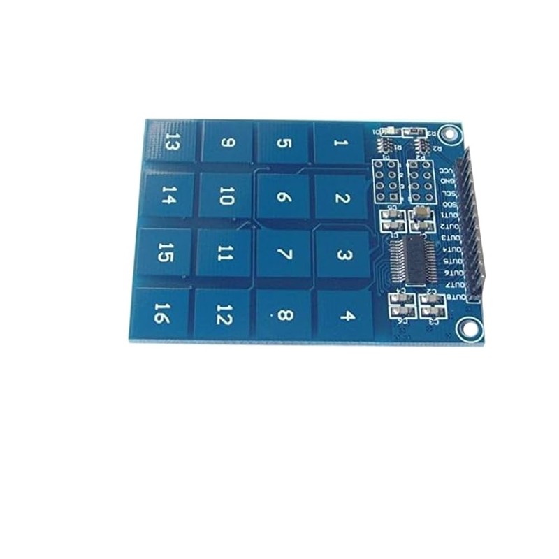 Aihasd 16 Channel TTP229 Digital Touch Sensor Module Capacitive Touch