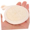 WOONEKY Facial Scrub Pads 4 Pack Exfoliating Face Sponge Face