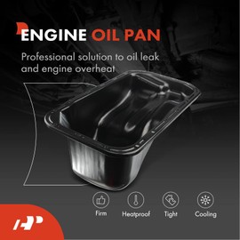 A-Premium Engine Oil Pan Sump with Drain Plug Compatible with Toyota Tundra 2000-2004, Tacoma 1995-2004, 4Runner 1996-2002, 3.4L Gas, Replaces 12101-62070, 1210162070