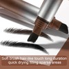 Liftique Brow Brush,Instant Brow Brush,Brow Fection Angled Brush & Dip,Angled