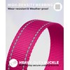 TagME Nylon Dog Collar, Adjustable Reflective Dog Collar with Safety