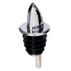 Spill-Stop 370-00 Chrome Plastic Pourer, Free-Pourer Style, Strong Molded Plastic