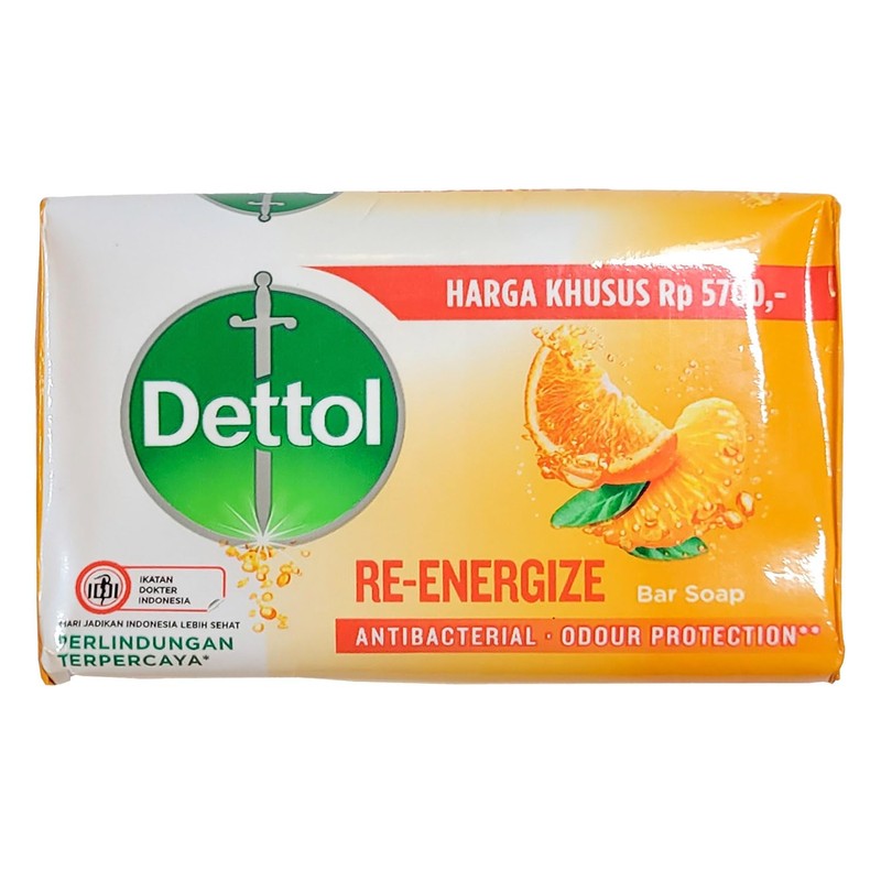 Dettol Antibacterial Soap Bar | Pack of 5, 100 g