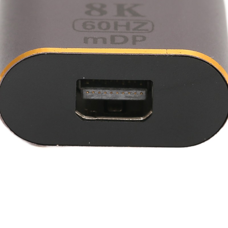 USB C to DisplayPort Adapter 8K 60Hz Aluminum Alloy Plug