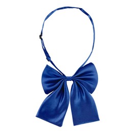 Allegra K Pre-Tied Bowknot Bow Tie for Women Adjustable Bowtie Solid Color One Size Royal Blue