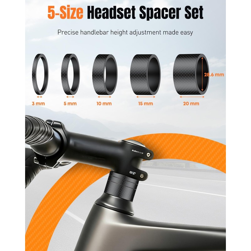 Pawfly Bicycle Headset Press Tool, Bike Headset Bearing Press-in Tool