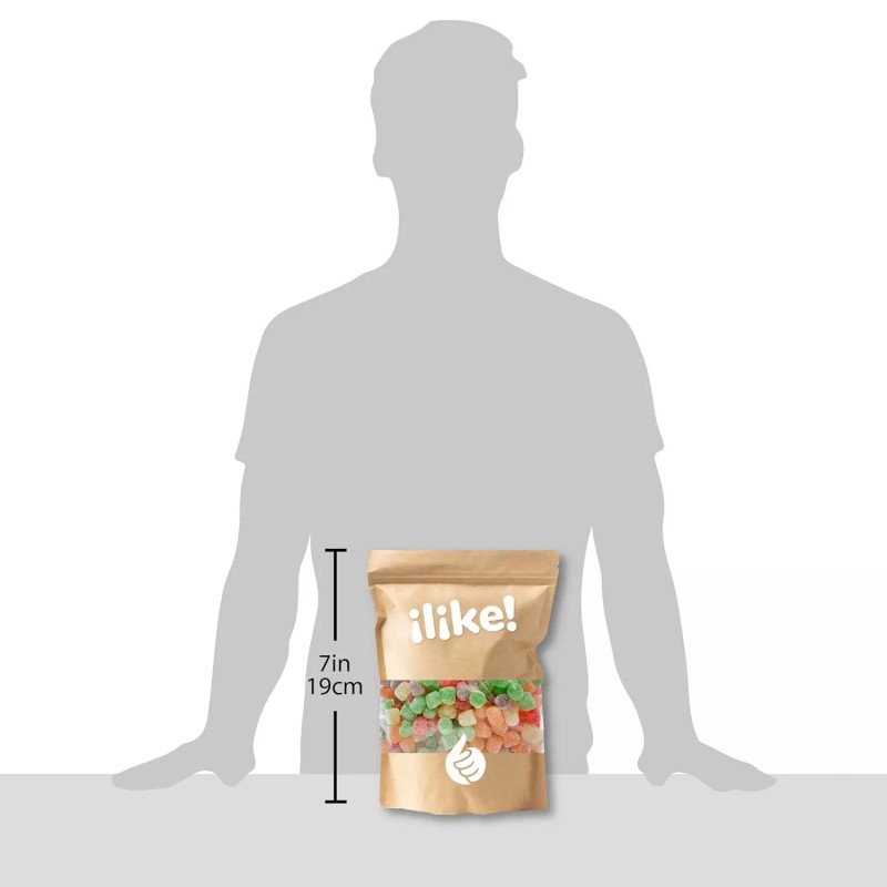 iLike! Spice Drops Jelly Candy, Assorted Flavors, 2-Pound Bag