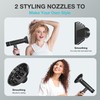 Diffuser Hair Dryer, Professional High Speed Portable Ionic Hair Blow