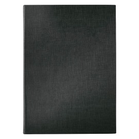 Sigel SM115 Menu Folder with Elastic Band for A5 Plastic Black