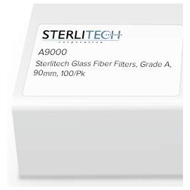 Sterlitech Glass Fiber Filters, Grade A, 90mm, 100/Pk, A9000