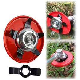 DUARIHA Upgraded Weeding Disc, 2025 New Universal Weeding Disk, One Blade Replacement Heads, Multifunctional Trim Season Weeder Plate for Trimmer Weeds Blade Cutter (1PC)