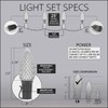 C9 OptiCore Cool White LED Commercial Outdoor Christmas Lights –