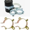 SG Store 2Pcs 35mm Capacitor Clamp Holder Zinc Alloy Mounting