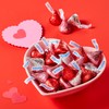 HERSHEY'S KISSES Milk Chocolate, Valentine's Candy Gift Box, 6.5 oz