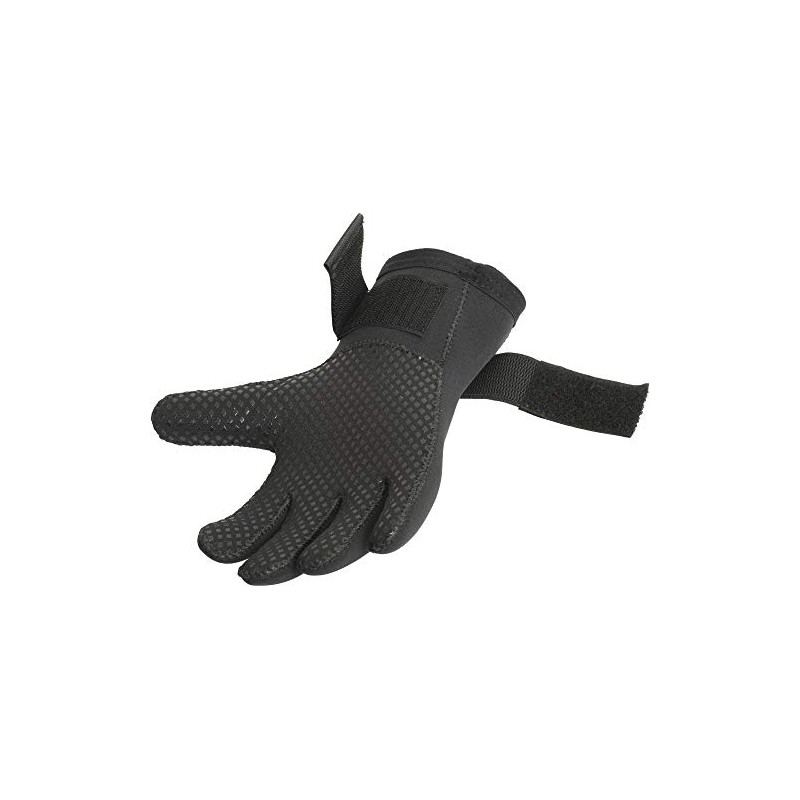 Cressi Black Neoprene Gloves Resilient - Neoprene 3mm Diving Gloves