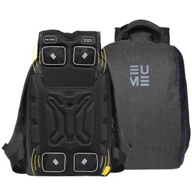 EUME Genx Massager 15.6 inch Laptop Backpack and 26 LTR Backpack with 2 Port USB Charging … (Royal Blue)