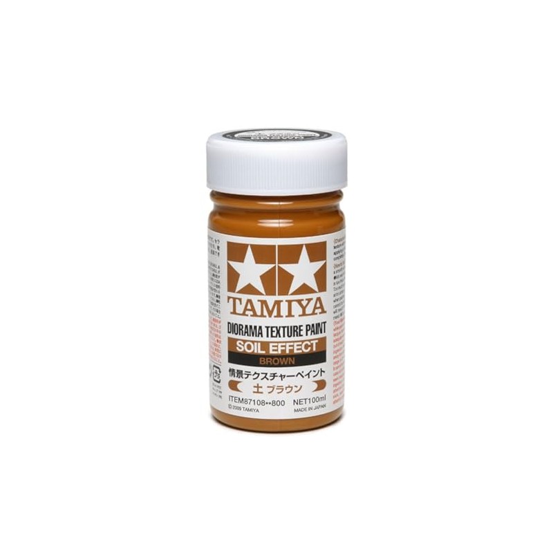 Tamiya 87108 Makeup Material Series No.108 Scene Texture Paint (Soil