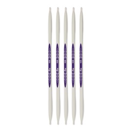 Pyrm Ergonomics 8-Inch Double-Point Knitting Needle, Size 10 (5-Pack)
