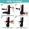 GenetGo Metacarpal Finger Splint Hand Brace - Pinky Ring Finger