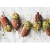 Mitades de pistachos, X Libras - Crudo, sin sal, granos,