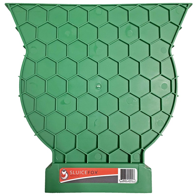 Sluice Fox Speed Feed Flare Only-Green for Portable Modular Sluice