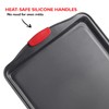 Eatex Baking Sheet, 6PC Cookie Sheet Set with Silicone Handles,