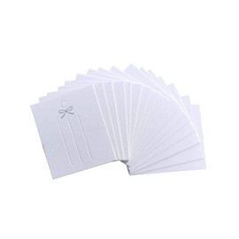 Rea&Gole 150 Pcs White Paper Hair Clip Hair Clip Display Cards Cards Cardboard for Hair Accessories Display Organizing (2.5 x 2.9 in)