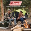 Coleman Portable Camping Chair with 4-Can Cooler, Cushioned Seat &