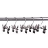 Yuyeran 10 Pcs/Set Space Saving Boots Hangers Double Adjustable Clips